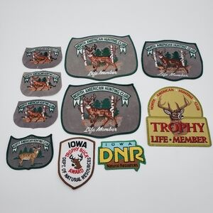 10 Hunting Patches Iowa DNR Buck Hunting club